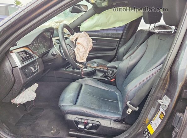 WBA8D9G36HNU64126 2017 BMW 3 SERIES Gray Front interior view