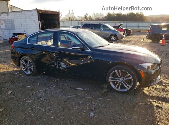 WBA8D9G36HNU65017 2017 BMW 3 SERIES Black Delantero derecho