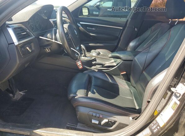 WBA8D9G36HNU65616 2017 BMW 3 SERIES Black Սալոնի դիմացի տեսք