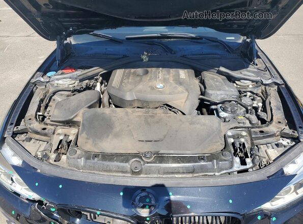 WBA8D9G36HNU65616 2017 BMW 3 SERIES Black Սալոնի հետևի տեսք