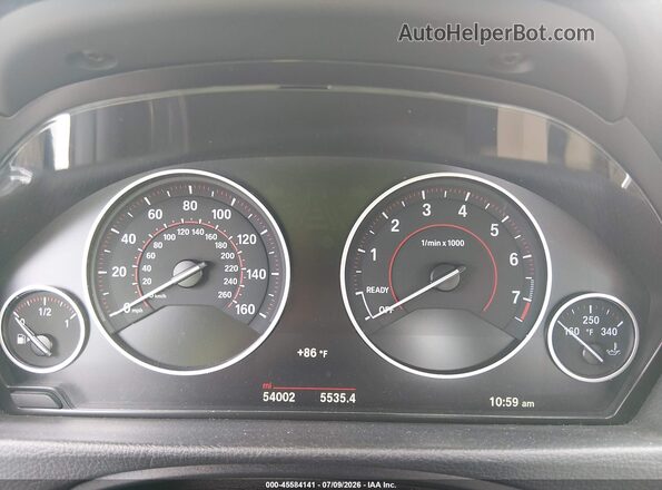 WBA8D9G37HNU61672 2017 BMW 3 SERIES Blue Widok tylnych siedzeń