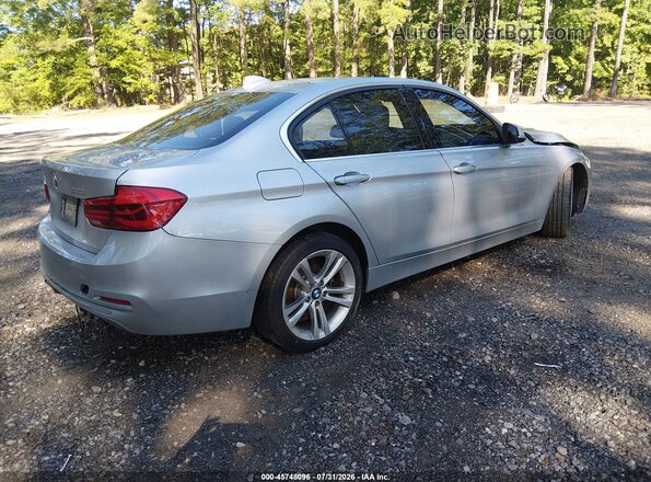WBA8D9G50HNU59487 2017 BMW 3 SERIES Серебряный Задняя правая четверть