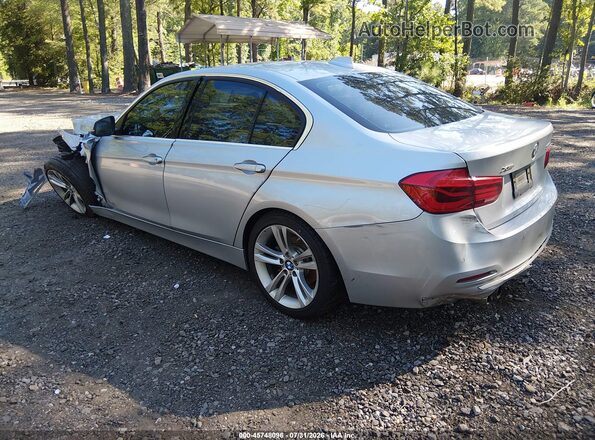 WBA8D9G50HNU59487 2017 BMW 3 SERIES Серебряный Задняя левая четверть