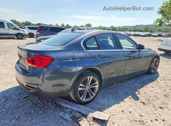 WBA8D9G50JNU72651 2018 BMW 3 SERIES Gray Задня права чверть