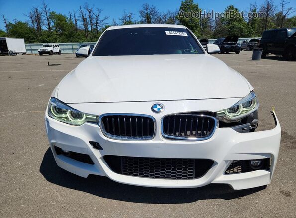 WBA8D9G57JNU71299 2018 BMW 3 SERIES White Front view