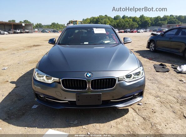 WBA8D9G5XJNU72222 2018 BMW 3 SERIES Gray Vista frontal