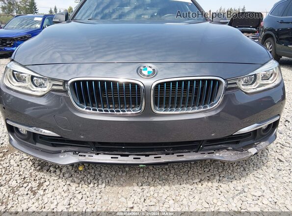 WBA8E1C30HA029680 2017 BMW 3 SERIES Gray Vista frontal