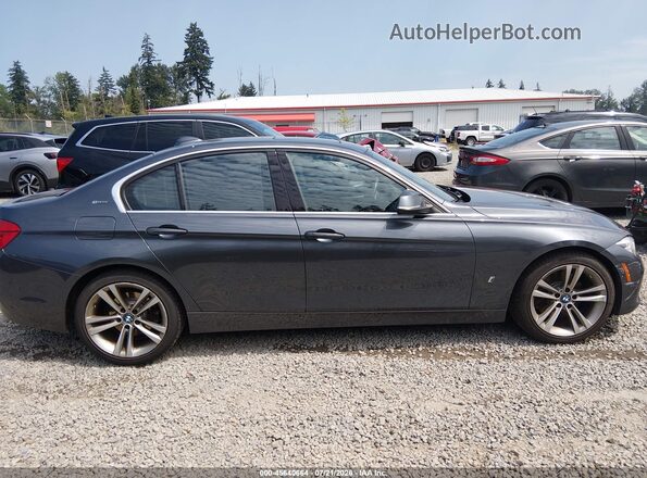 WBA8E1C30HA029680 2017 BMW 3 SERIES Gray Vista interior trasera
