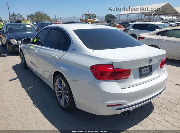 WBA8E1C30HA156283 2017 BMW 3 SERIES White Задня ліва чверть