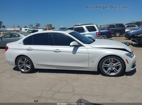 WBA8E1C30HA156283 2017 BMW 3 SERIES White Вид задньої частини салону