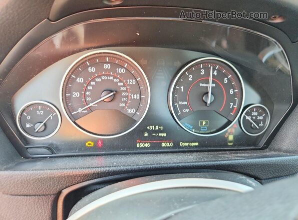 WBA8E1C31HA029302 2017 BMW OTHER White Вид щитка приладів