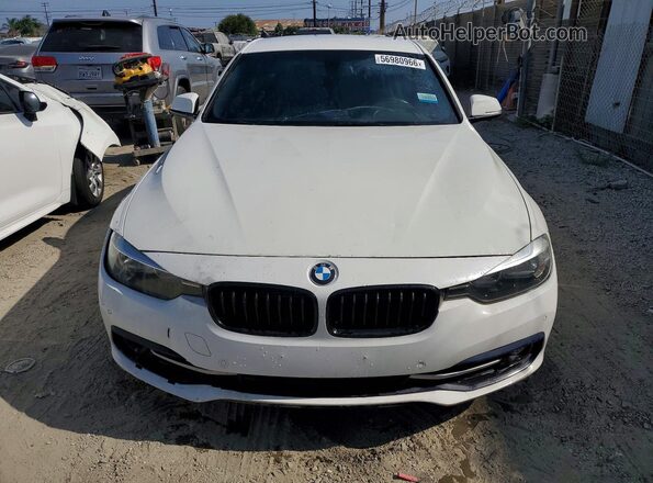 WBA8E1C32HA159282 2017 BMW 3 SERIES White წინა ხედი