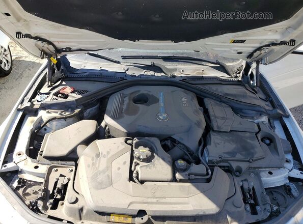 WBA8E1C32HA159282 2017 BMW 3 SERIES White უკანა სალონის ხედი