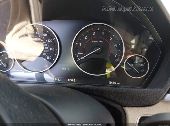 WBA8E1C34HA158585 2017 BMW 3 SERIES Black Հետևի նստատեղերի տեսք