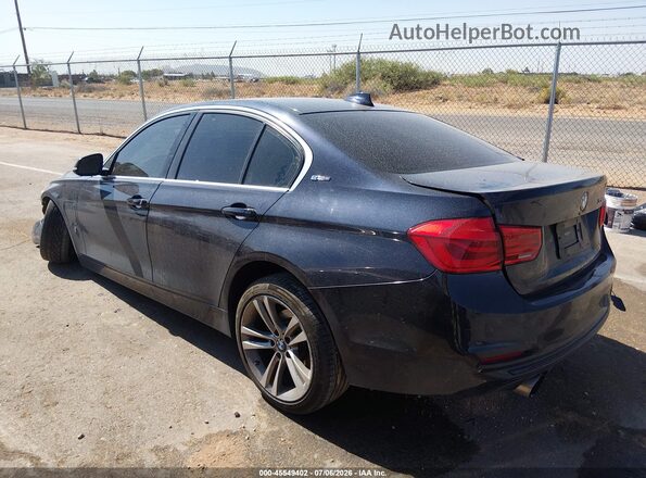 WBA8E1C34HA158585 2017 BMW 3 SERIES Black Սալոնի 360 աստիճան տեսք