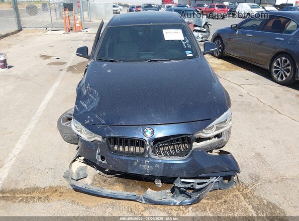 WBA8E1C34HA158585 2017 BMW 3 SERIES Black Սարքավորումների վահանակի տեսք