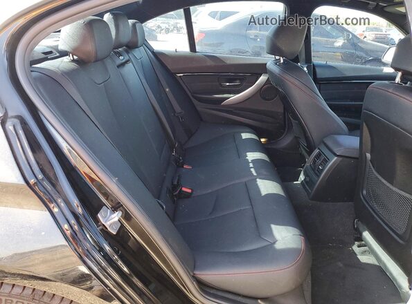 WBA8E1C37HA030020 2017 BMW 3 SERIES Black Հետևի նստատեղերի տեսք