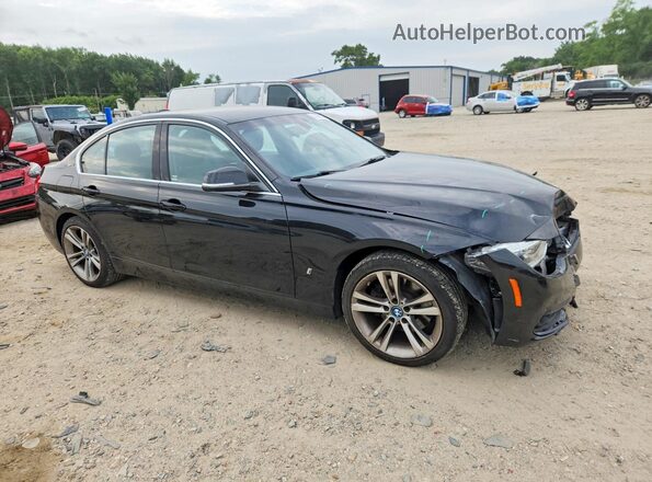 WBA8E1C50JA178193 2018 BMW 3 SERIES Black Przód prawy