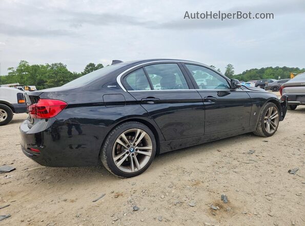 WBA8E1C50JA178193 2018 BMW 3 SERIES Black Tył prawy