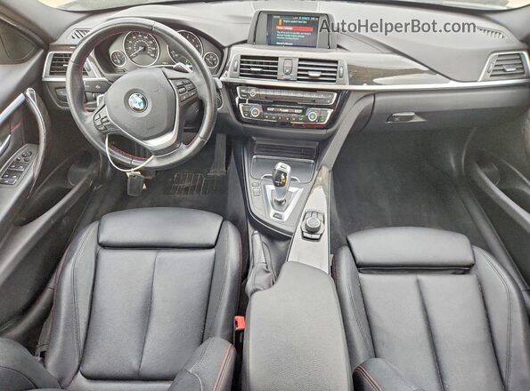 WBA8E1C50JA178193 2018 BMW 3 SERIES Black Widok deski rozdzielczej
