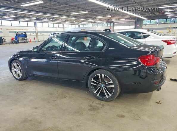 WBA8E1C52JA178048 2018 BMW 3 SERIES Black Հետևի ձախ