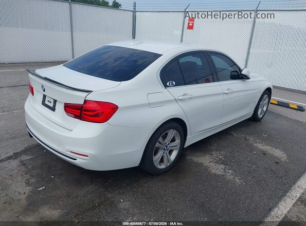 WBA8E1C52JA755922 2018 BMW 3 SERIES White Trasero derecho