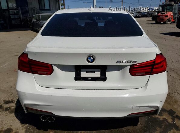 WBA8E1C56JA762677 2018 BMW 3 SERIES White Vista trasera