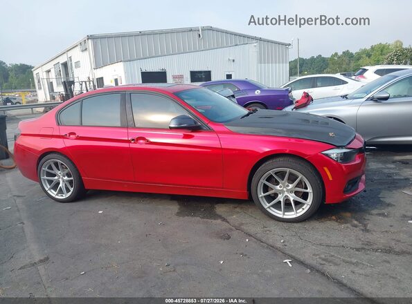 WBA8E1G33HNU18221 2017 BMW 3 SERIES Red Vista interior de 360 grados