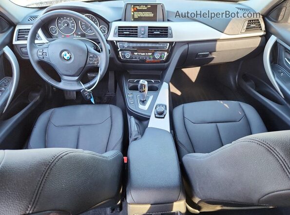 WBA8E1G33HNU18266 2017 BMW 3 SERIES Black წინა პანელის ხედი