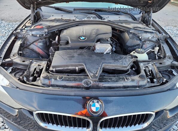 WBA8E1G3XHNU15655 2017 BMW 3 SERIES Black Սալոնի հետևի տեսք