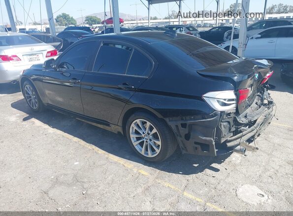 WBA8E1G50HNU15228 2017 BMW 3 SERIES Черный Задняя левая четверть