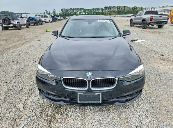 WBA8E1G54GNT38085 2016 BMW 3 SERIES Black Widok z przodu
