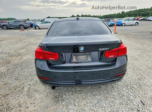 WBA8E1G54GNT38085 2016 BMW 3 SERIES Black Widok z tyłu
