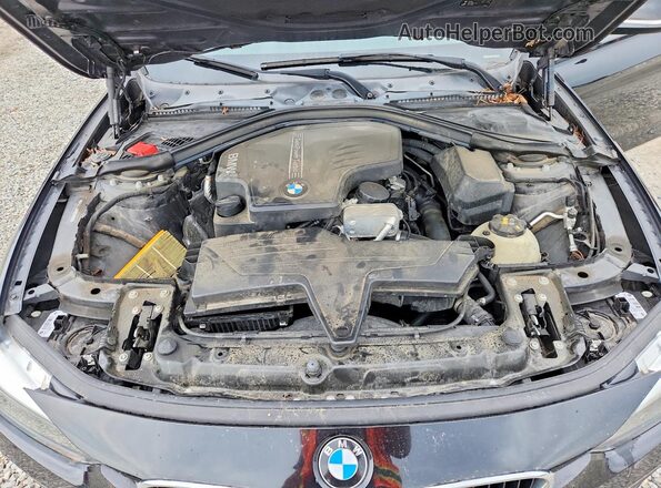 WBA8E1G54GNT38085 2016 BMW 3 SERIES Black Widok wnętrza z tyłu