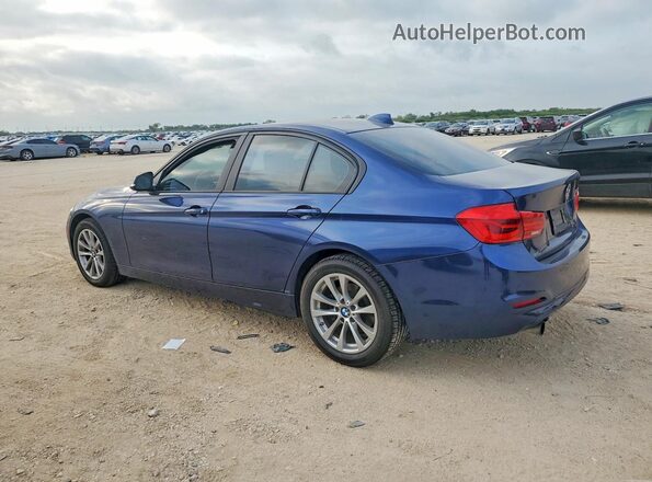 WBA8E1G55GNT34093 2016 BMW 3 SERIES Синий Задняя левая четверть