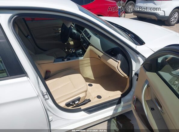 WBA8E1G55GNT37043 2016 BMW 3 SERIES White Вид салону спереду