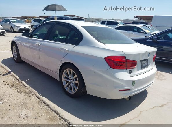 WBA8E1G55GNT37043 2016 BMW 3 SERIES White Задня ліва чверть