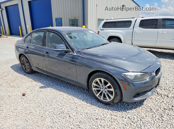WBA8E1G55HNU12972 2017 BMW 3 SERIES Gray წინა მარჯვენა