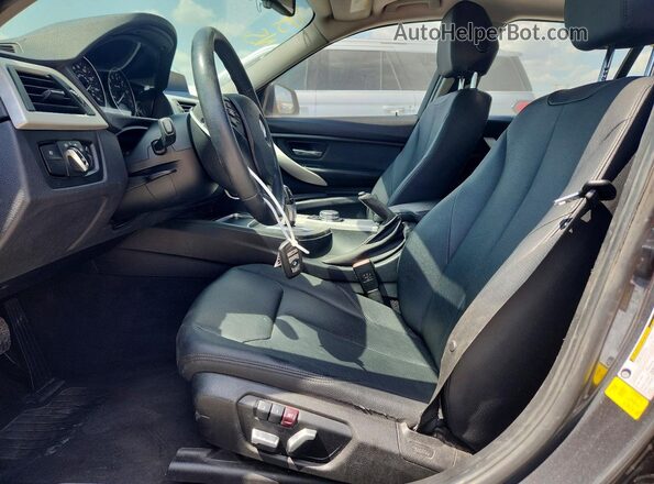 WBA8E1G55HNU12972 2017 BMW 3 SERIES Gray წინა სალონის ხედი