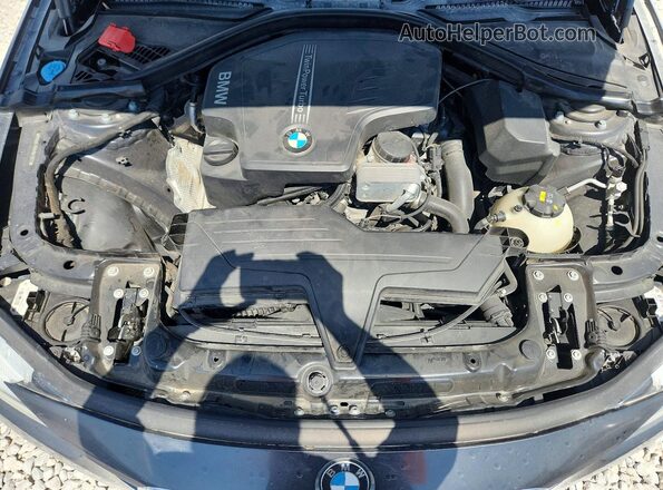 WBA8E1G55HNU12972 2017 BMW 3 SERIES Gray უკანა სალონის ხედი