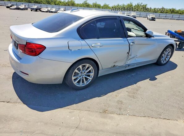 WBA8E1G56HNU14875 2017 BMW 3 SERIES Silver Tył prawy
