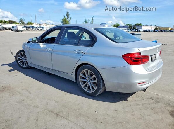 WBA8E1G59JNU92475 2018 BMW 3 SERIES Silver Rear left