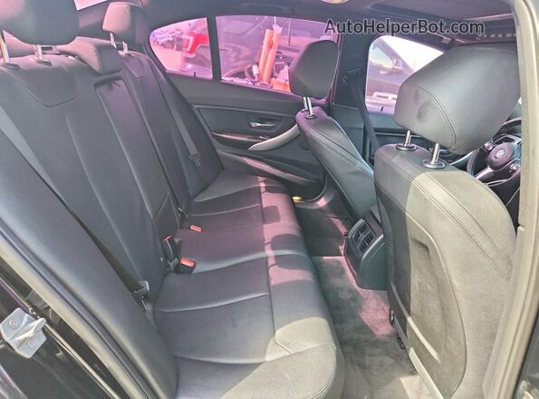 WBA8E1G5XGNT36583 2016 BMW 3 SERIES Black Հետևի նստատեղերի տեսք