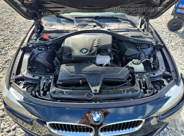 WBA8E1G5XGNT36583 2016 BMW 3 SERIES Black Սալոնի հետևի տեսք