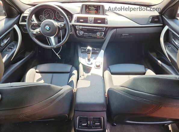 WBA8E1G5XGNU11573 2016 BMW 3 SERIES Red Առջևի վահանակի տեսք