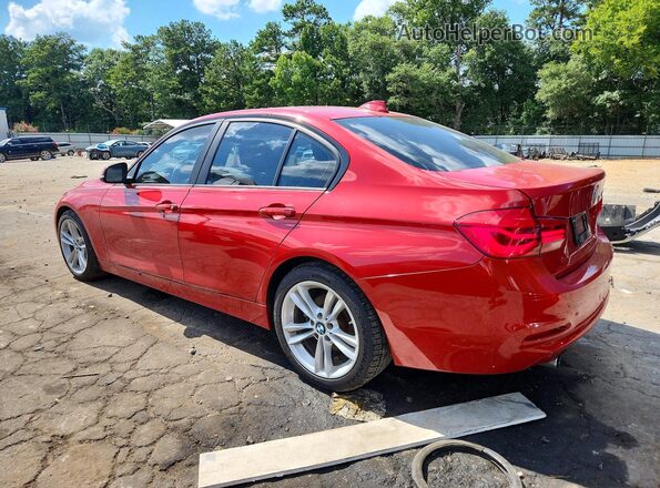 WBA8E1G5XGNU11573 2016 BMW 3 SERIES Red Հետևի ձախ