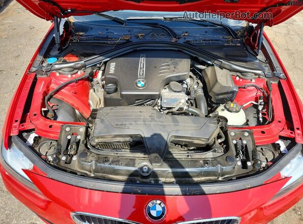 WBA8E1G5XGNU11573 2016 BMW 3 SERIES Red Սալոնի հետևի տեսք