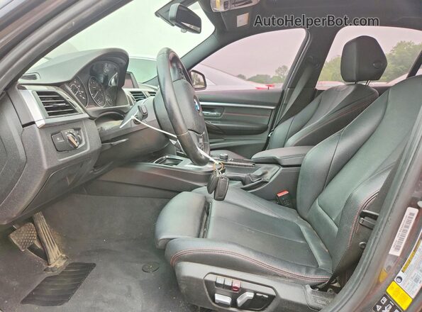 WBA8E3C54GK503085 2016 BMW 3 SERIES Gray Vista interior delantera