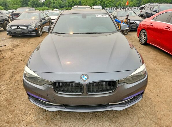 WBA8E3C54GK503085 2016 BMW 3 SERIES Gray Vista frontal