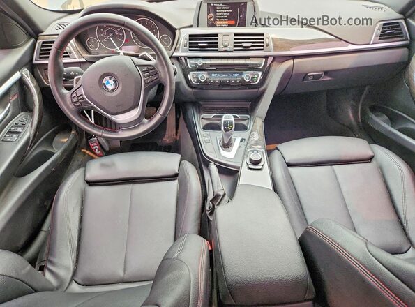 WBA8E3C54GK503085 2016 BMW 3 SERIES Gray Vista del salpicadero